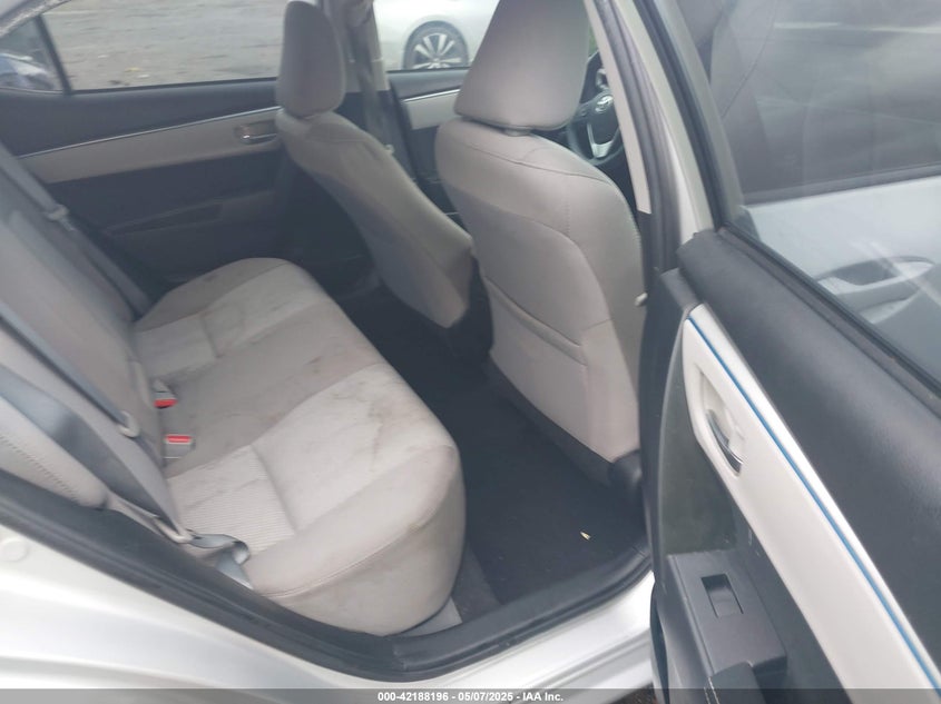 2016 TOYOTA COROLLA VIN: 5YFBURHE3GP525362