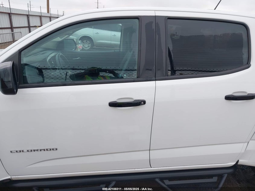 VIN 1GCGTDEN9M1256767 2021 CHEVROLET COLORADO 4WD  SHORT BOX Z71