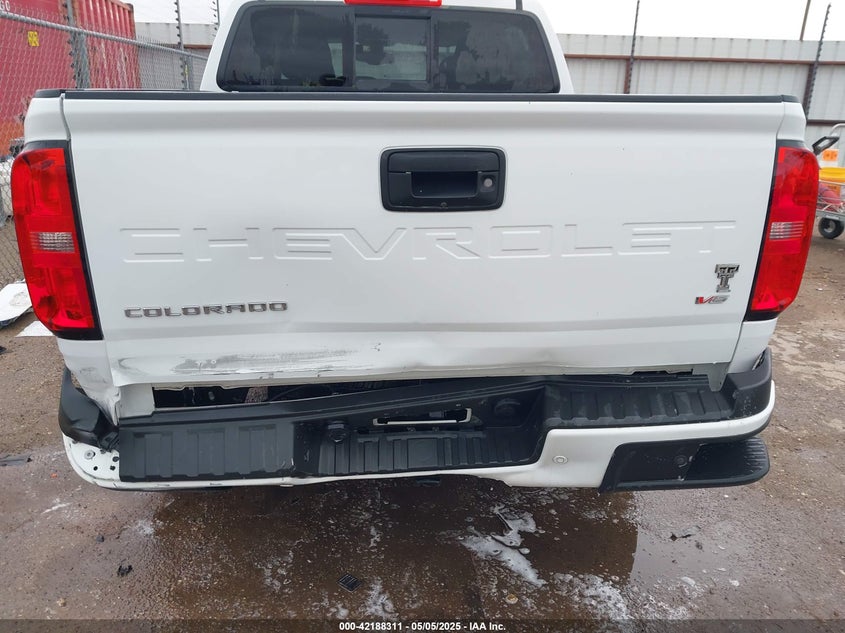VIN 1GCGTDEN9M1256767 2021 CHEVROLET COLORADO 4WD  SHORT BOX Z71