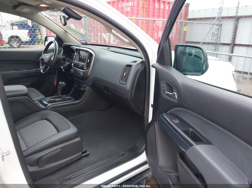 VIN 1GCGTDEN9M1256767 2021 CHEVROLET COLORADO 4WD  SHORT BOX Z71