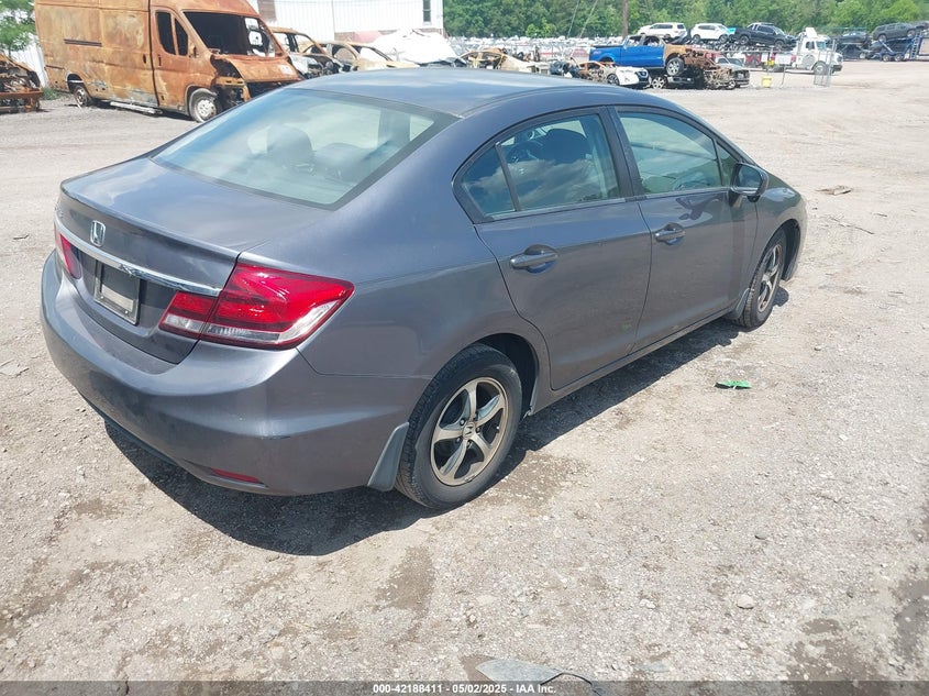 2015 HONDA CIVIC VIN: 19XFB2F7XFE035326