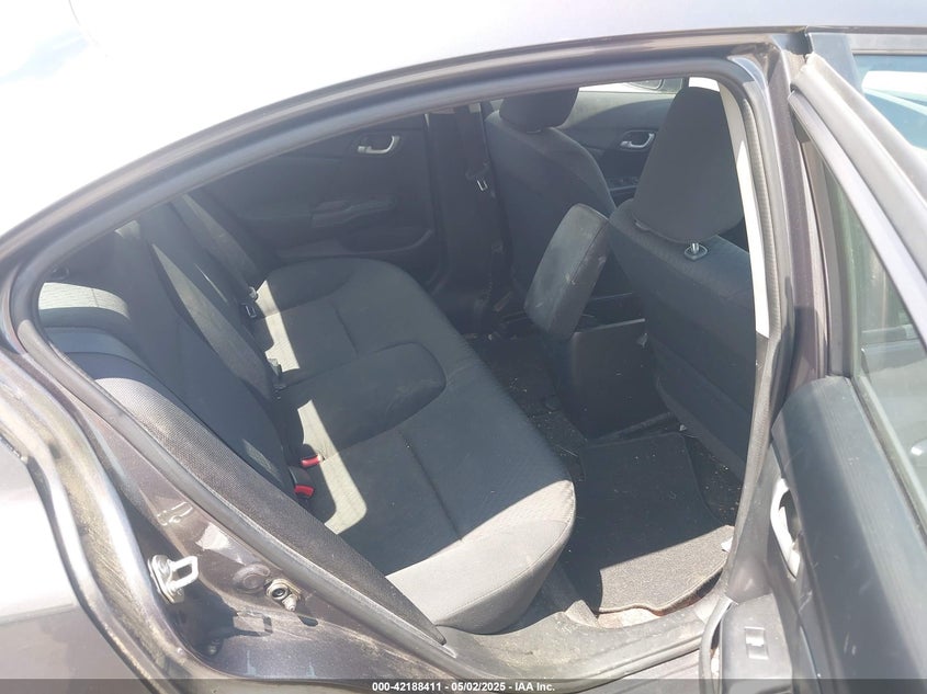 2015 HONDA CIVIC VIN: 19XFB2F7XFE035326