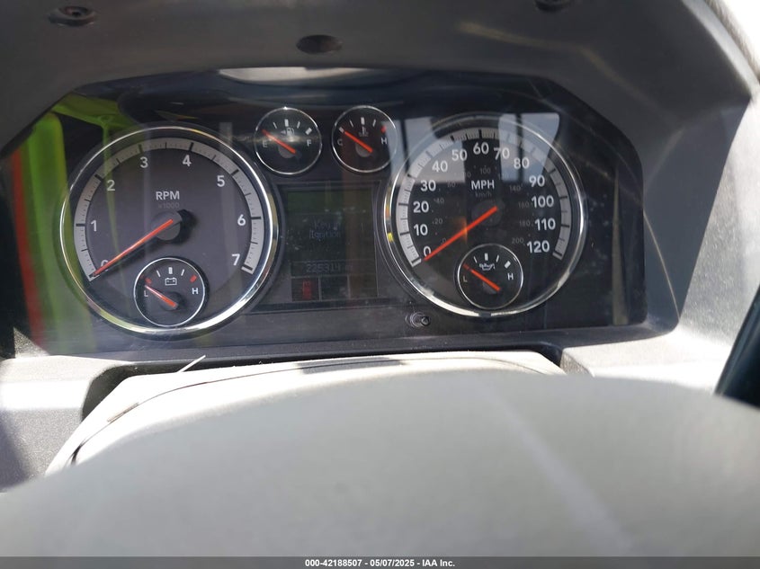2009 DODGE RAM 1500 VIN: 1D3HB13T69S785965