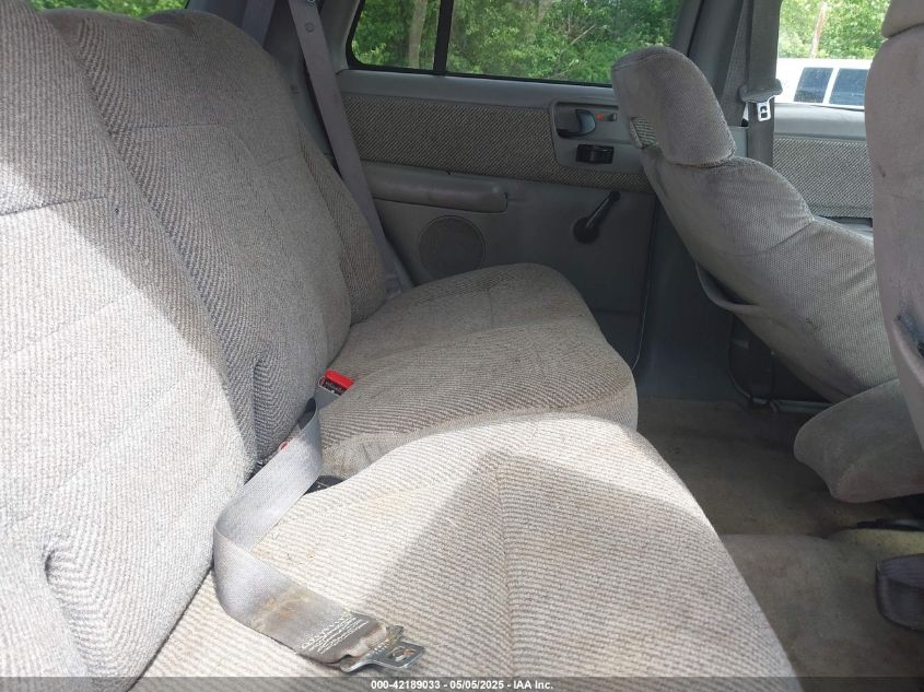 1997 Chevrolet Blazer Ls VIN: 1GNCS13W4V2255783 Lot: 42189033