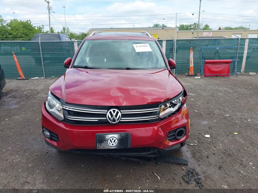 2014 VOLKSWAGEN TIGUAN SEL - WVGBV3AX1EW033760