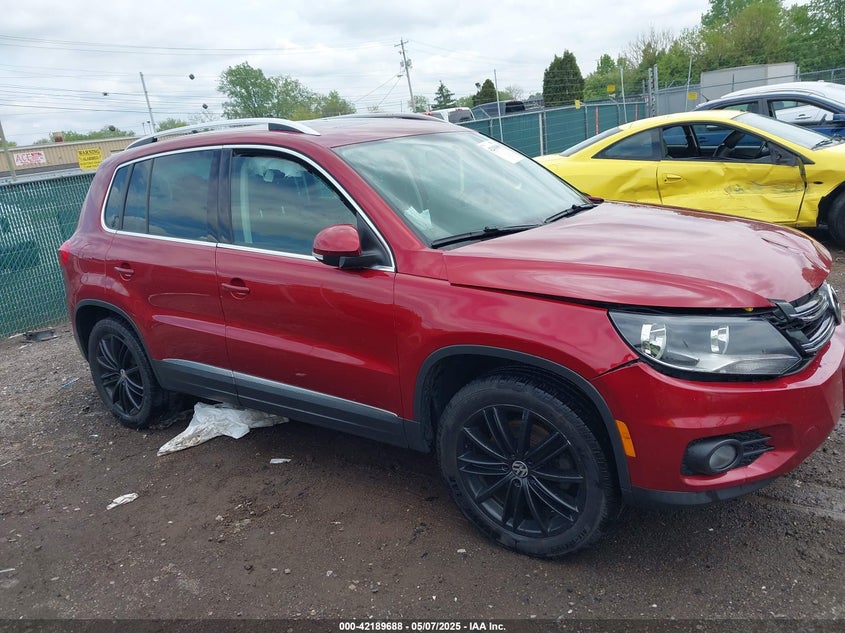 2014 VOLKSWAGEN TIGUAN SEL - WVGBV3AX1EW033760