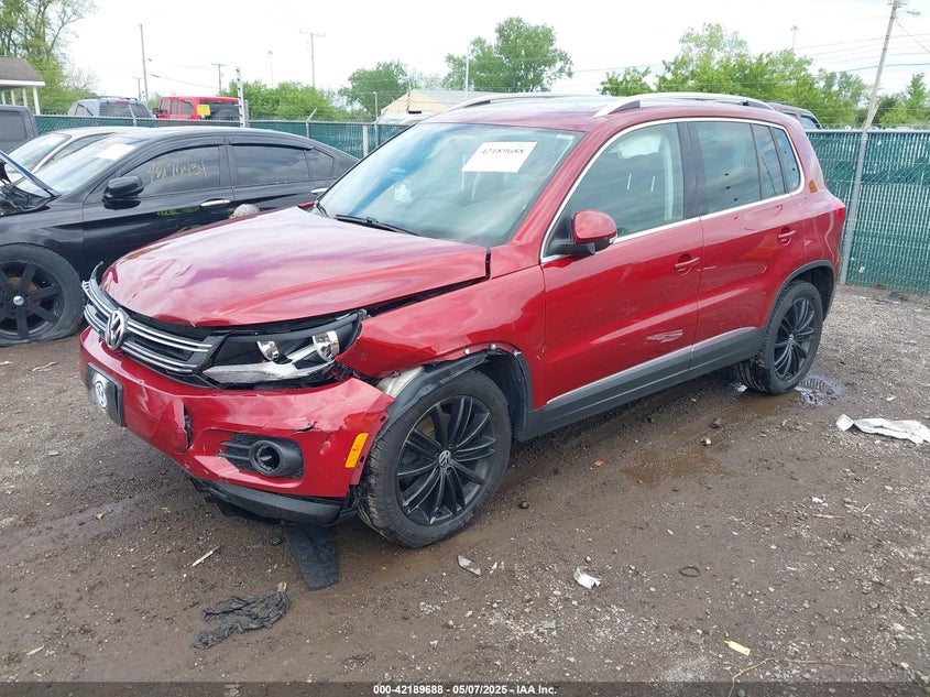 2014 VOLKSWAGEN TIGUAN SEL - WVGBV3AX1EW033760