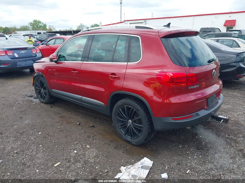 2014 VOLKSWAGEN TIGUAN SEL - WVGBV3AX1EW033760