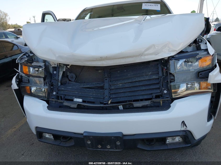 2021 CHEVROLET SILVERADO 1500 VIN: 1GCPWBEK9MZ218801