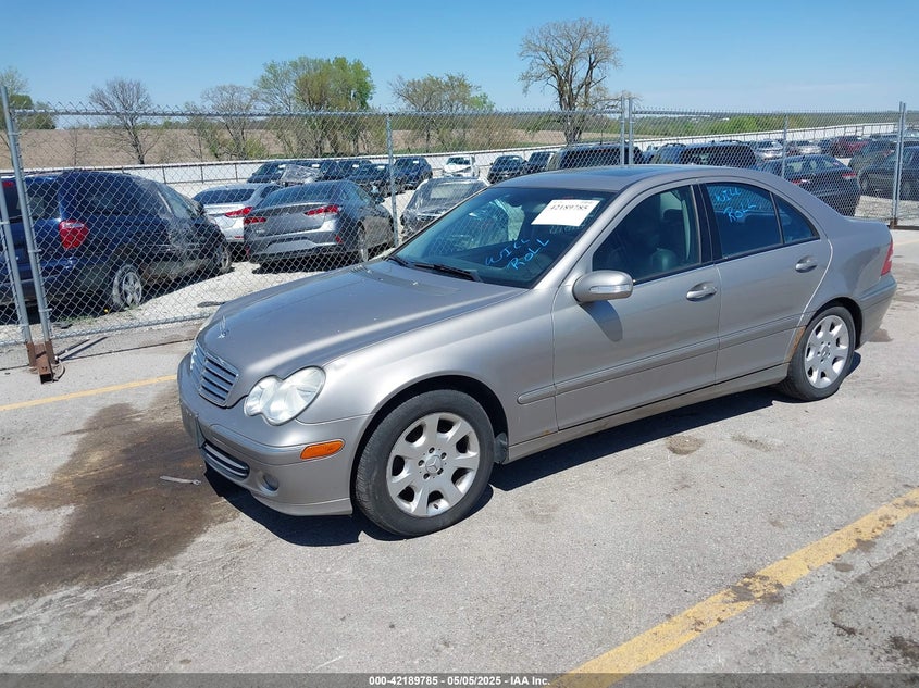 2006 MERCEDES-BENZ C 280 VIN: WDBRF92H66F783990