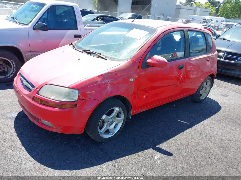 2006 CHEVROLET AVEO VIN: KL1TD66676B517803