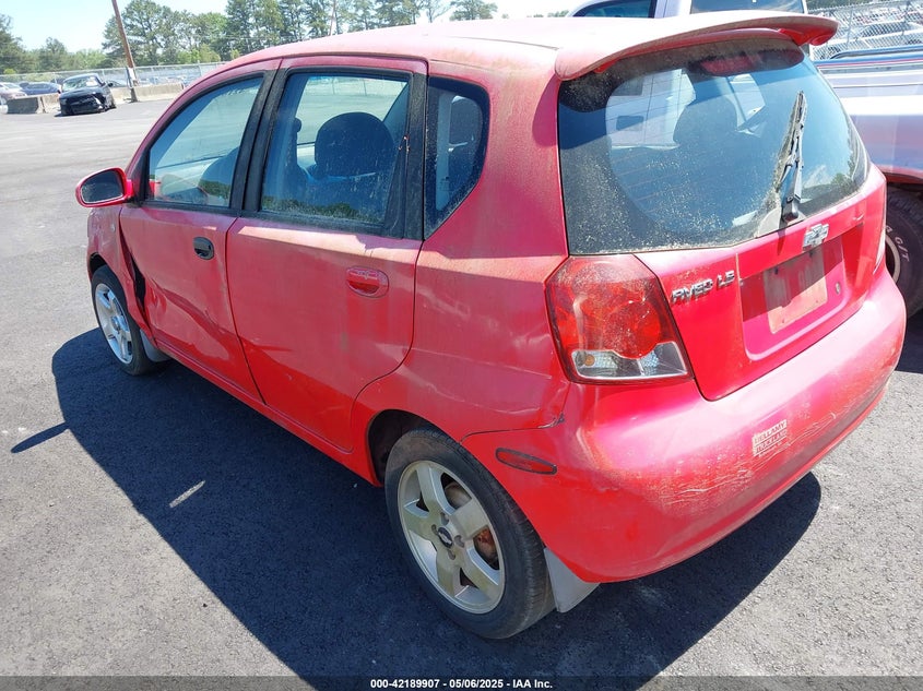2006 CHEVROLET AVEO VIN: KL1TD66676B517803