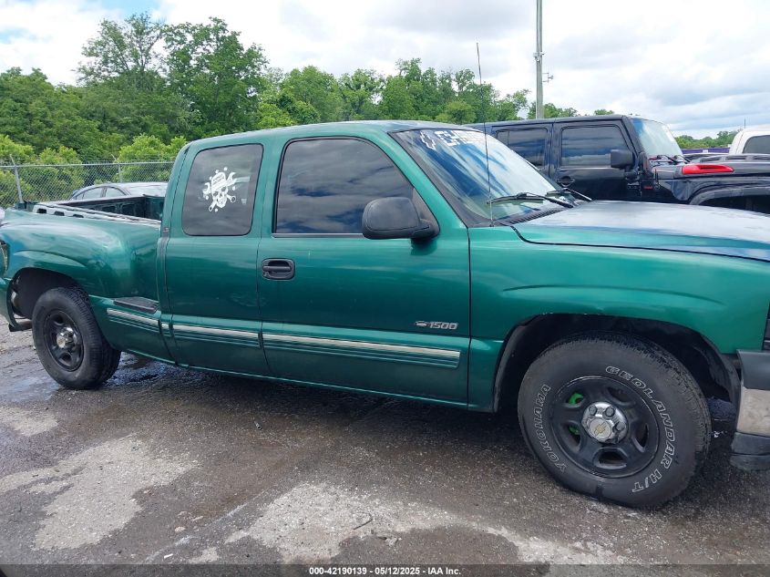 1999 Chevrolet Silverado 1500 Ls VIN: 1GCEC19V1XZ163814 Lot: 42190139