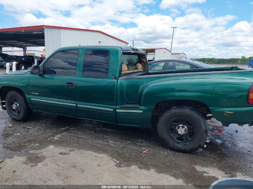 1999 Chevrolet Silverado 1500 Ls VIN: 1GCEC19V1XZ163814 Lot: 42190139