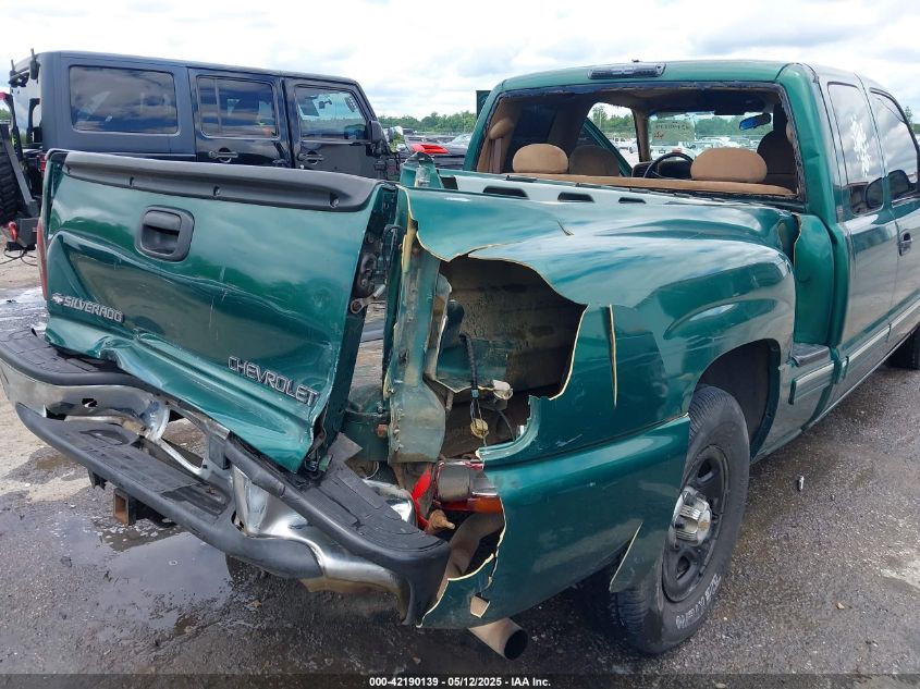 1999 Chevrolet Silverado 1500 Ls VIN: 1GCEC19V1XZ163814 Lot: 42190139
