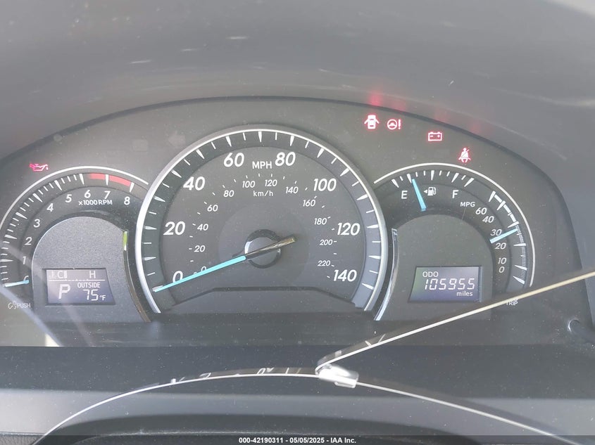 2012 TOYOTA CAMRY VIN: 4T4BF1FK9CR229751