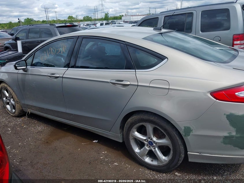 2016 FORD FUSION VIN: 3FA6P0G78GR100968