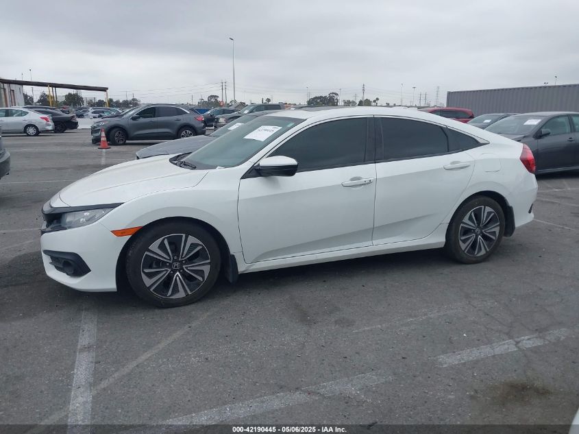 2018 Honda Civic Ex-T VIN: JHMFC1F37JX033660 Lot: 42190445