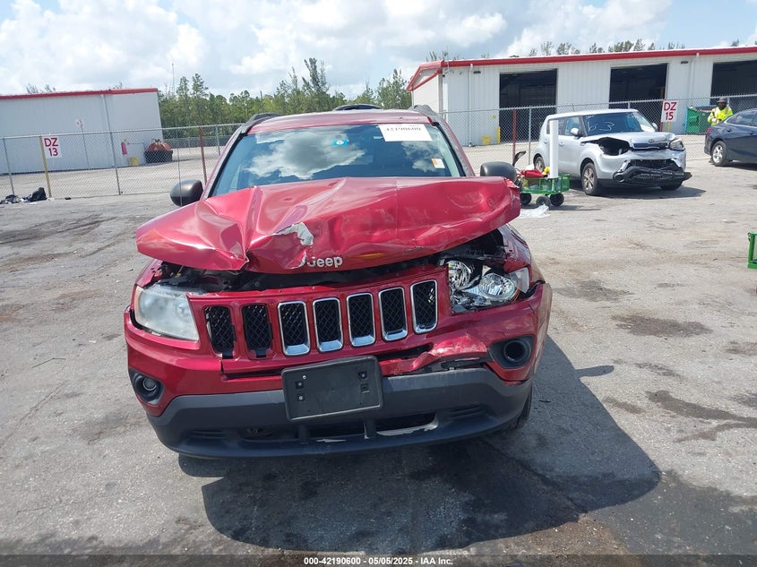 2012 JEEP COMPASS VIN: 1C4NJCEB4CD677497
