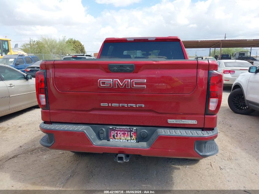 2021 GMC Sierra 1500 2Wd Short Box Elevation VIN: 3GTP8CET1MG422338 Lot: 42190735