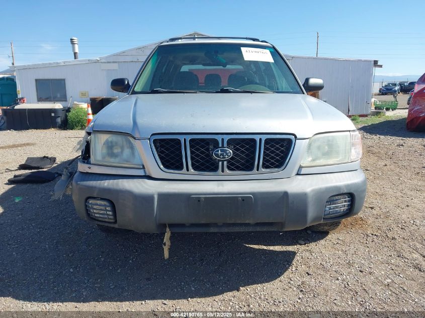 2002 Subaru Forester L VIN: JF1SF63542H716167 Lot: 42190765