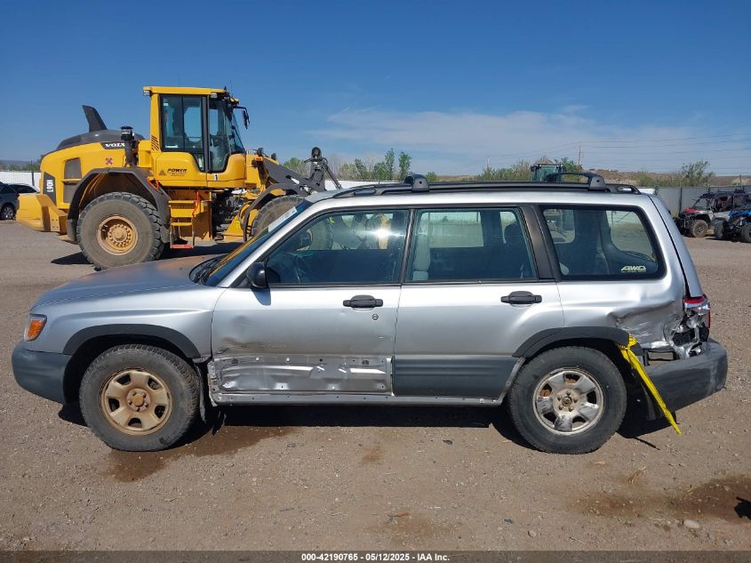 2002 Subaru Forester L VIN: JF1SF63542H716167 Lot: 42190765