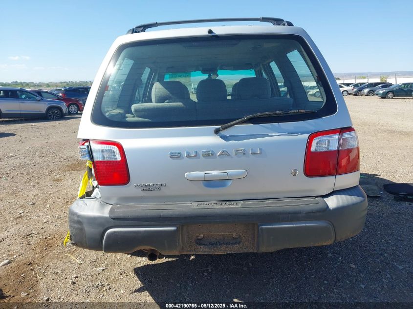 2002 Subaru Forester L VIN: JF1SF63542H716167 Lot: 42190765