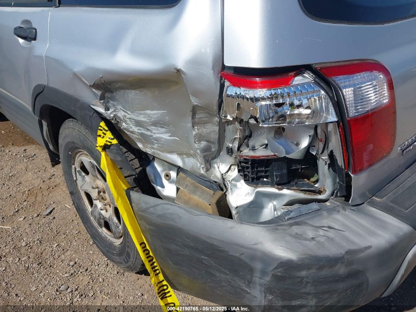 2002 Subaru Forester L VIN: JF1SF63542H716167 Lot: 42190765