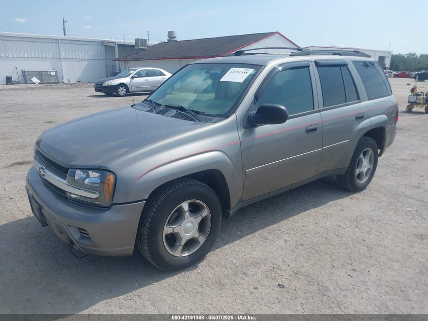 2008 CHEVROLET TRAILBLAZER VIN: 1GNDT13S482124145