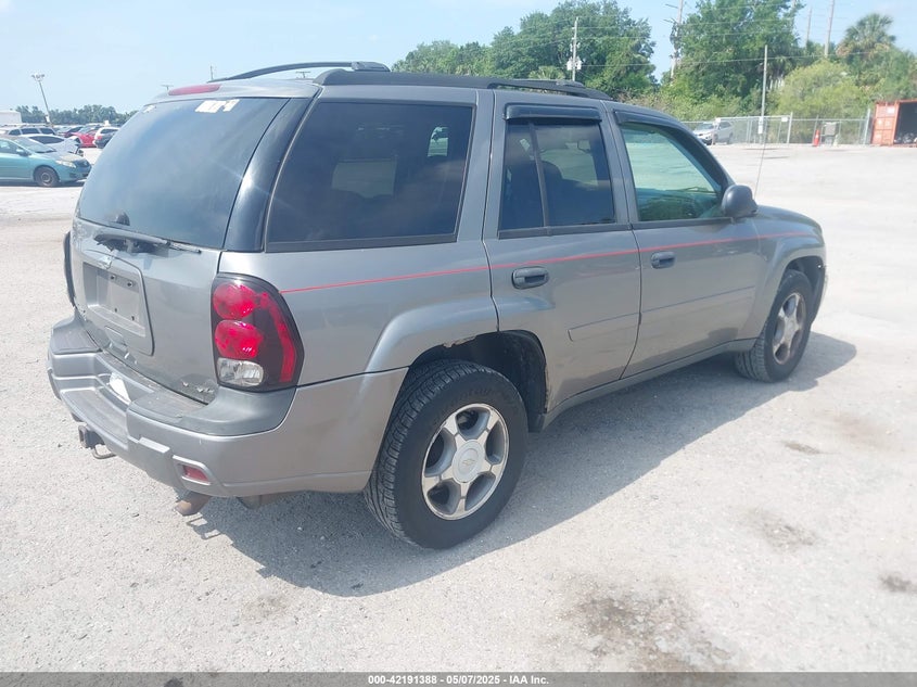 2008 CHEVROLET TRAILBLAZER VIN: 1GNDT13S482124145