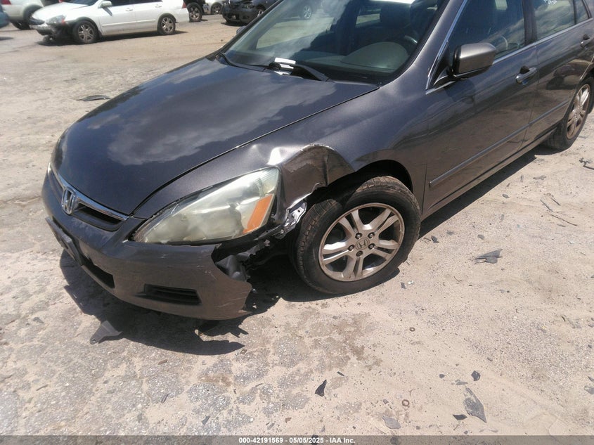 2007 HONDA ACCORD VIN: 1HGCM56887A142291