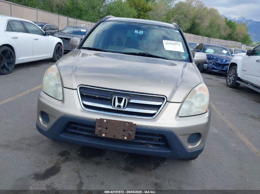 2005 Honda Cr-V Se VIN: SHSRD78995U342586 Lot: 42191572