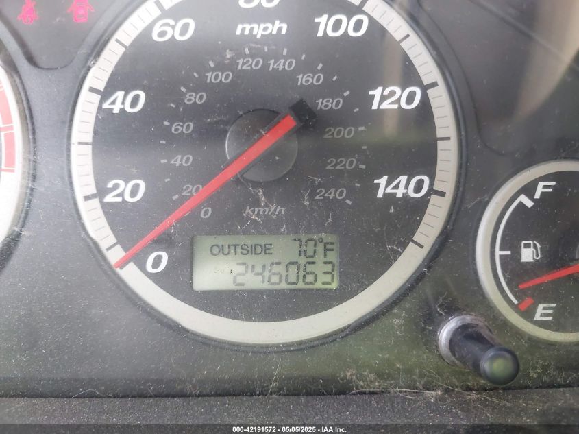 2005 Honda Cr-V Se VIN: SHSRD78995U342586 Lot: 42191572