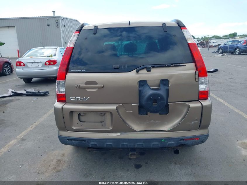 2005 Honda Cr-V Se VIN: SHSRD78995U342586 Lot: 42191572