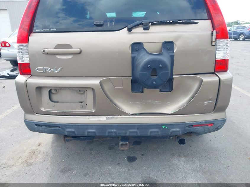 2005 Honda Cr-V Se VIN: SHSRD78995U342586 Lot: 42191572