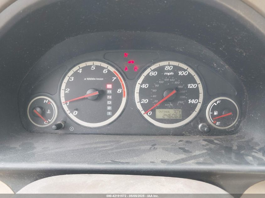 2005 Honda Cr-V Se VIN: SHSRD78995U342586 Lot: 42191572