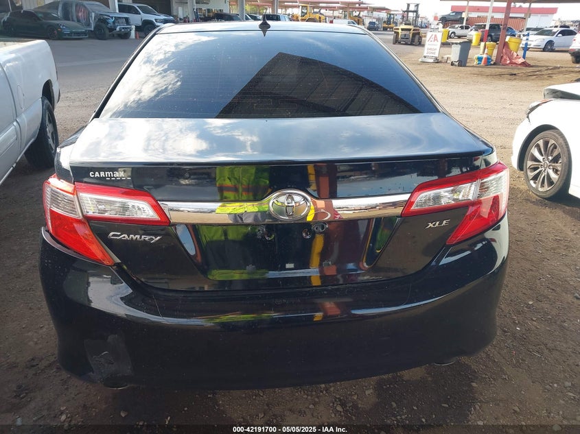 2013 TOYOTA CAMRY XLE V6 - 4T1BK1FK8DU527697