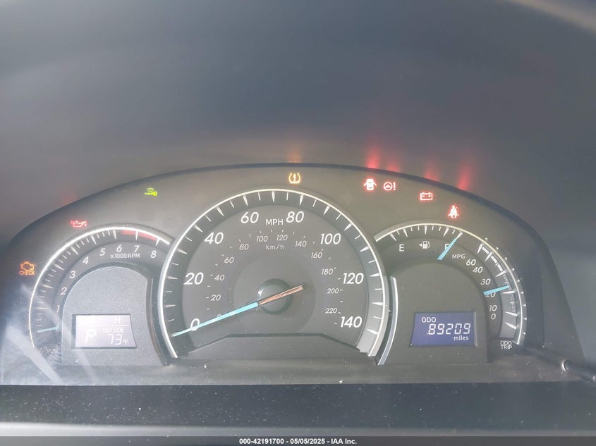 2013 TOYOTA CAMRY XLE V6 - 4T1BK1FK8DU527697