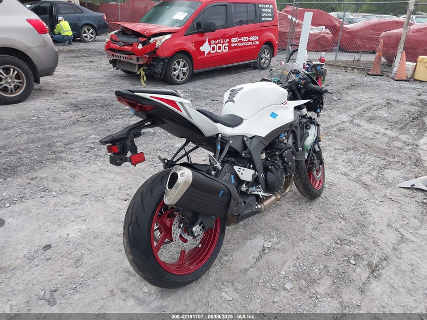 VIN JKBZXJK19SA008731 2025 KAWASAKI ZX636 K