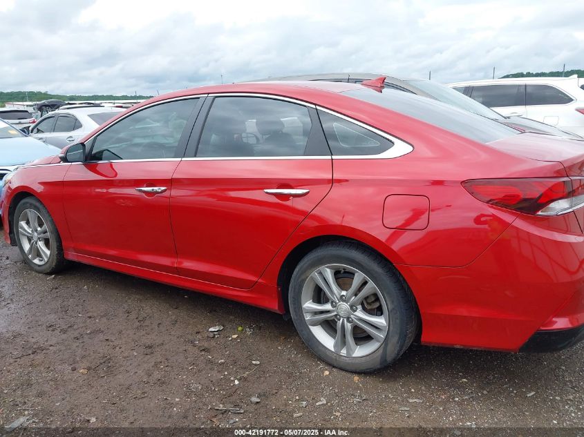 2018 Hyundai Sonata Sel VIN: 5NPE34AF5JH669165 Lot: 42191772