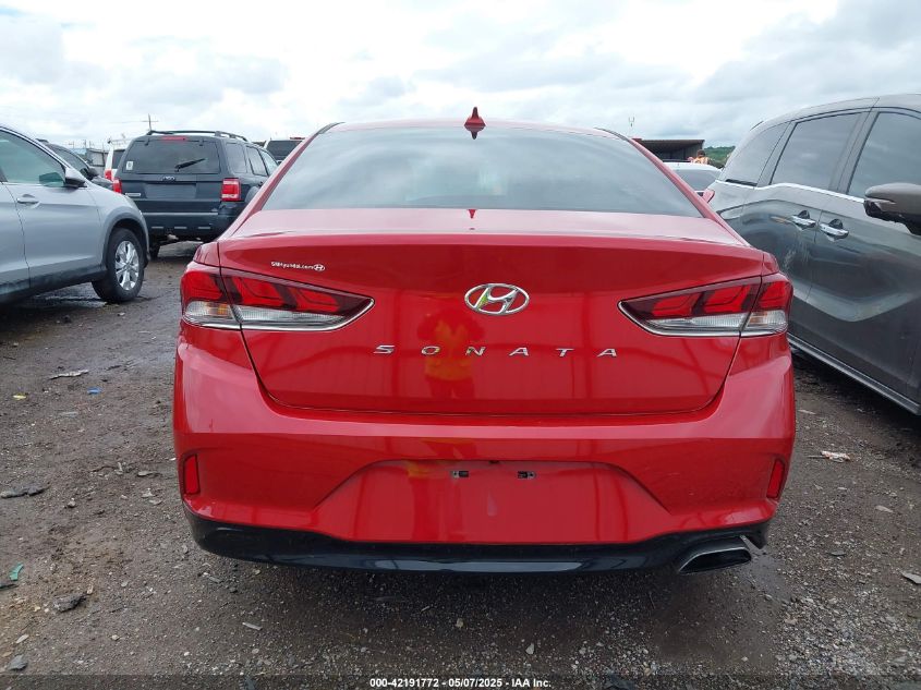 2018 Hyundai Sonata Sel VIN: 5NPE34AF5JH669165 Lot: 42191772