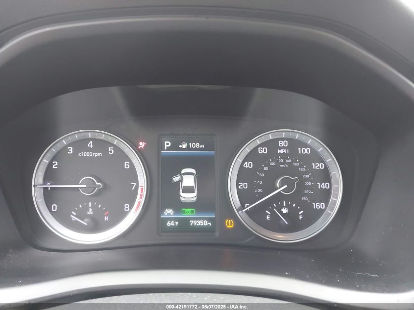 2018 Hyundai Sonata Sel VIN: 5NPE34AF5JH669165 Lot: 42191772