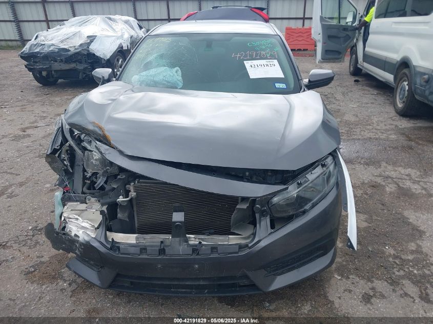 2018 Honda Civic Lx VIN: 2HGFC2F52JH581421 Lot: 42191829