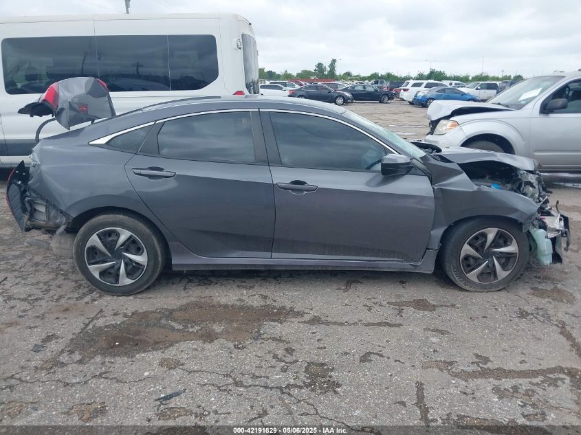 2018 Honda Civic Lx VIN: 2HGFC2F52JH581421 Lot: 42191829