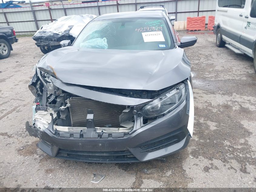 2018 Honda Civic Lx VIN: 2HGFC2F52JH581421 Lot: 42191829