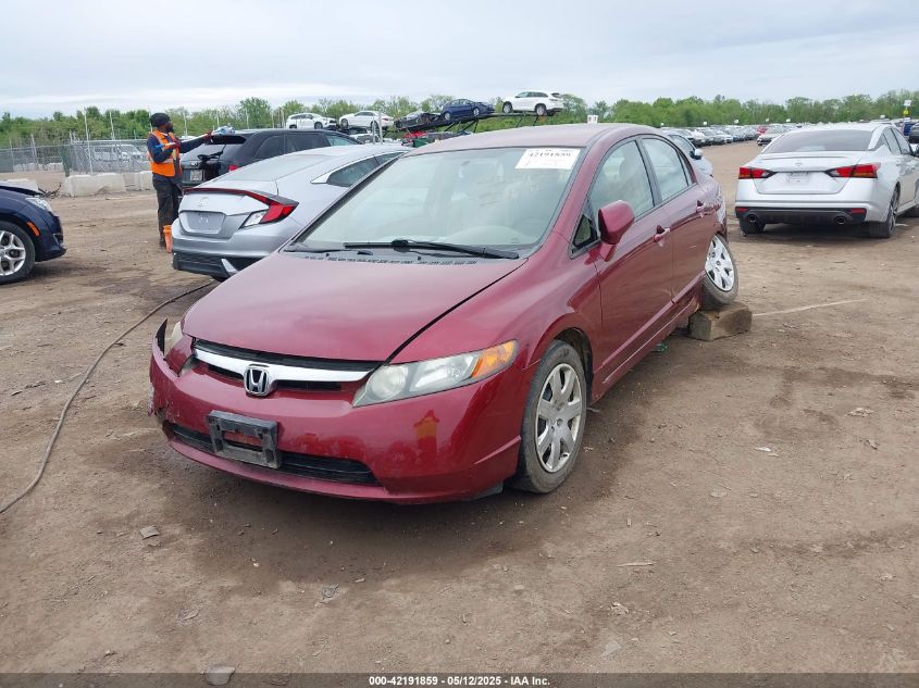 2008 Honda Civic Lx VIN: 1HGFA16558L074462 Lot: 42191859