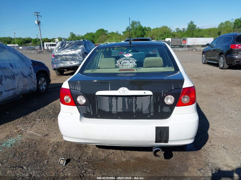 2005 Toyota Corolla Le VIN: 2T1BR30E15C497617 Lot: 42191904