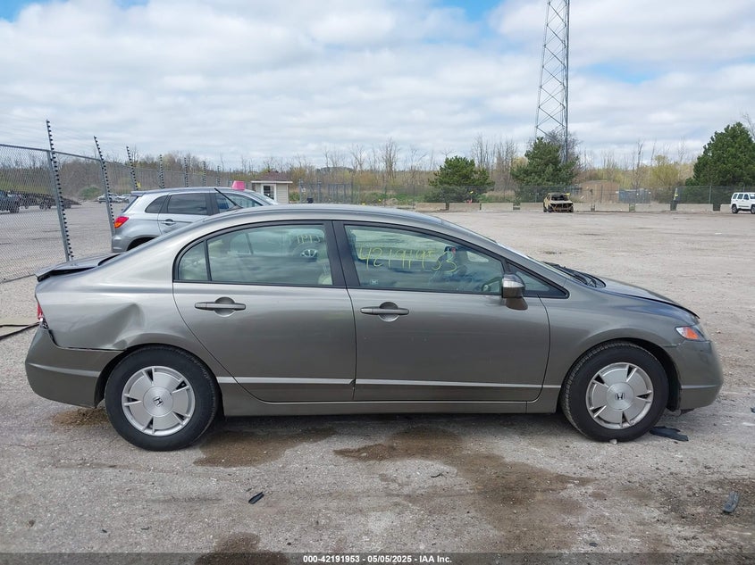2007 HONDA CIVIC HYBRID VIN: JHMFA36237S030057