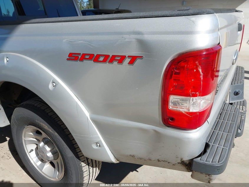 2011 FORD RANGER VIN: 1FTKR4EE7BPA80739