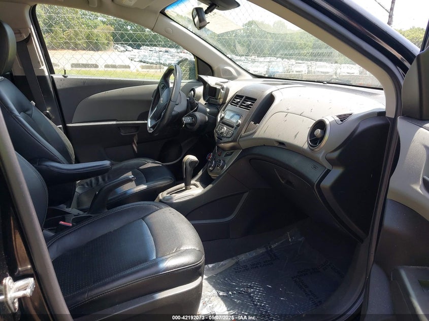 2012 CHEVROLET SONIC VIN: 1G1JE6SH6C4102436